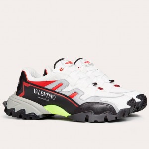 Valentino Men's Black/White Climbers Sneakers