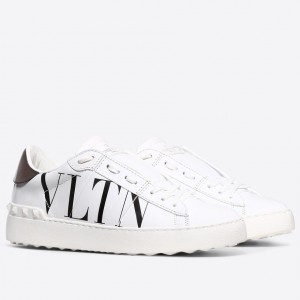 Valentino Garavani White VLTN Open Sneakers