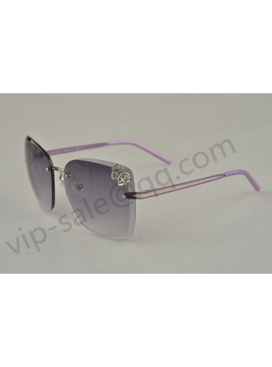 Gucci large rimless candy coloured series sunglasses