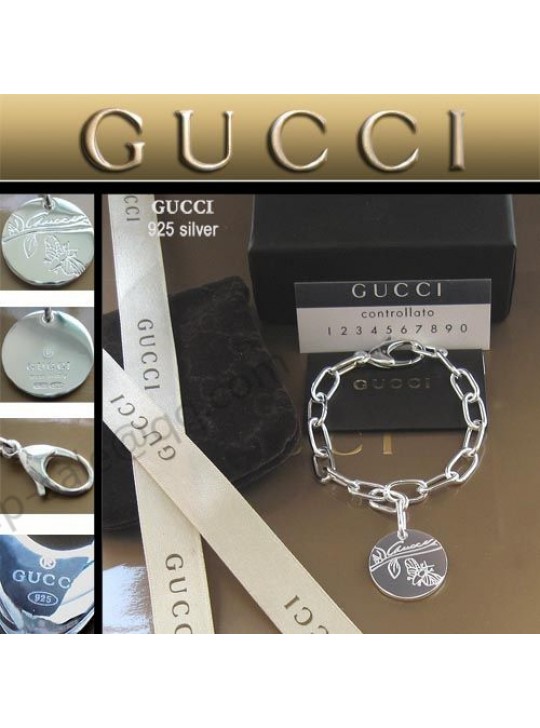 Gucci Flower Goddess Tag Bracelet