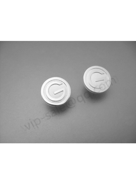Gucci Round G Logo Silver Earrings