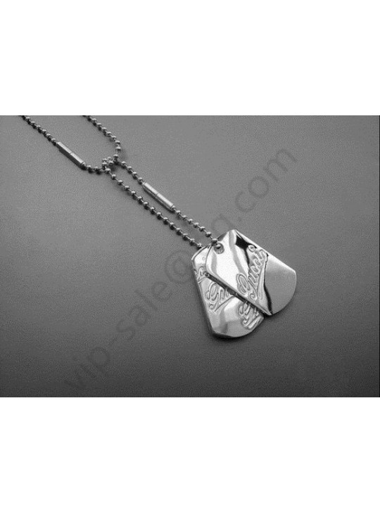 Gucci Dog Tag Necklace Outlet