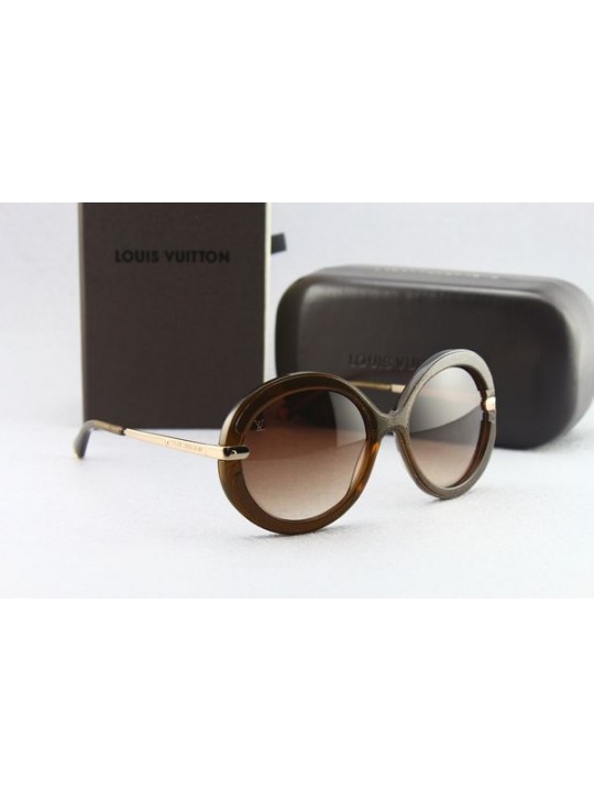Louis Vuitton colorful round sunglasses