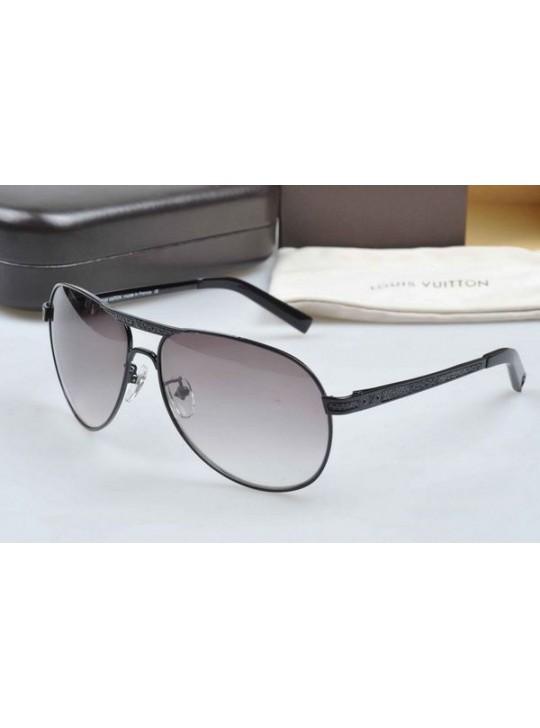 Louis Vuitton Attitude sunglasses,black metal frame