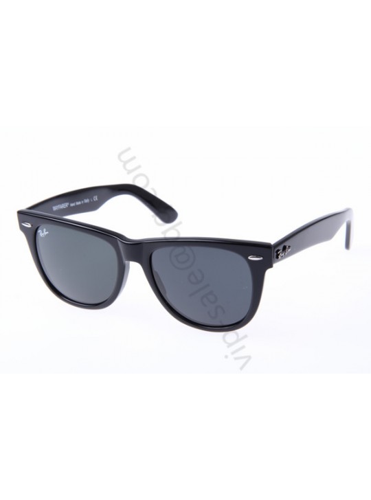 Ray Ban Wayfarer RB2140 54-18 Sunglasses in Black 901A