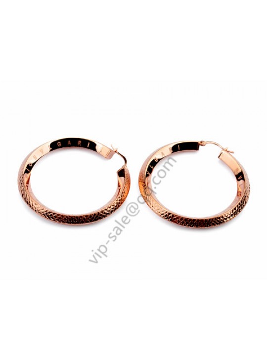 Bvlgari B.zero1 Round earrings in 18 kt ross gold replica