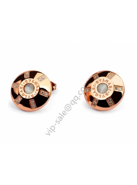 Bvlgari Oval earring in 18 kt ross gold outlet