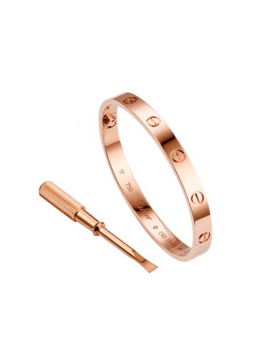 Cartier Love bracelet in pink gold