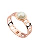 Bvlgari with pearl in pink bangle