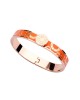 Bvlgari B.ZERO1 Narrow bracelet in 18kt ross gold and steel Orange pattern