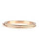 Bvlgari B.zero1 Bracelet in 18kt Pink Gold with Full Pave Diamon