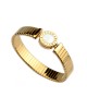 Bvlgari Tubogas in 18kt Yellow Gold with Mother of Pearl