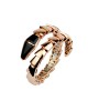 Bvlgari Serpenti bracelet in 18kt pink gold with Black Onyx