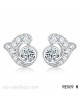 Cartier Earrings in 18K white gold with diamonds