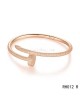 Cartier juste un clou bracelet in rose gold with 374 brilliant-cut diamonds