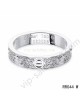 Cartier love ring in white gold studded with diamonds