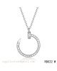 Cartier Juste un Clou pendant in  18K white gold with diamonds