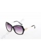 Cartier large black frame sunglasses,with gold colored lionhead and white beads on black temples,gradient light purple lenses-CAO733s