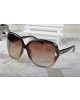 Gucci medium rectangle frame sunglasses with Heart-shaped metal