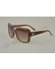 Gucci medium oval frame sunglasses with GG detail