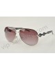 Gucci medium aviator sunglasses with two circle and metal gucci