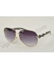 Gucci medium aviator sunglasses with two circle and metal gucci