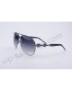 Gucci medium aviator sunglasses with two diamond