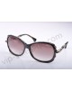 Gucci medium rectangle brown-black frame sunglasses