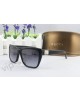 Gucci special edition medium rectangle black frame sunglasses