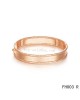 Van Cleef & Arpels Perlée signature bracelet in Pink gold 