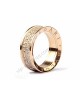 Bvlgari Anish Kapoor Ring in 18kt Pink Gold with Pave Diamonds