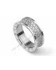 Bvlgari Anish Kapoor Ring in 18kt White Gold with Pave Diamonds