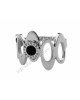 Bvlgari Ring in 18kt White Gold with Black Onyx