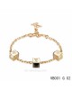 Louis Vuitton Gamble Bracelet with three glamorous dice pattern and black strass-encrusted in yellow gold
