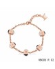 Louis Vuitton Gamble Bracelet with five glamorous dice pattern and black strass-encrusted in pink gold