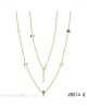 Yellow Gold Auth Louis Vuitton Necklace Sautoir Gambling Accessory M66831 