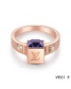 Louis Vuitton Gamble Ring in the pink gold
