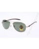 Ray Ban RB8301 Aviator Carbon Fiber Tech Sunglasses in Gold Green Lens