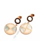 Bvlgari Earrings in 18kt Pink Gold with Mother of Pearl