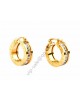 Bvlgari B.zero1 yellow Gold earring with Circle dimond