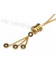 Bvlgari B.ZERO1 Charms in 18kt Yellow Gold Necklace