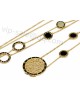 Bvlgari Tondo Charms Necklace in 18kt Yellow Gold wholesale