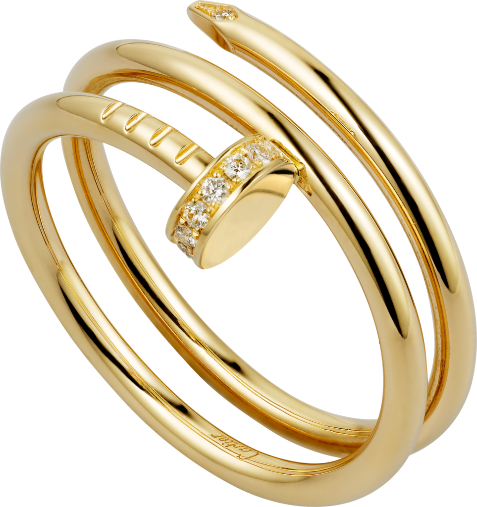 18K Solid Gold Diamond Nail Ring (0.04 ctw) – The W Brothers