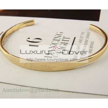 Cartier Yellow Gold LOVE Cuff Bracelet