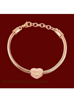 Cartier Heart Bracelet in 18k Pink Gold