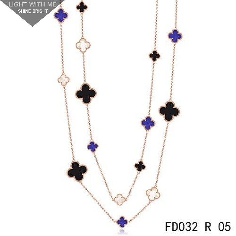 Van Cleef & Arpels 2021 Holiday Pendant Rose Gold Diamond Rhodonite Pink  ref.396782 - Joli Closet