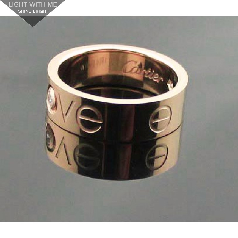 cartier thick love ring