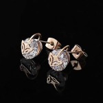 Cartier Fox Diamond Earrings in 18kt Pink Gold