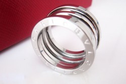 Bvlgari B.ZERO1 4-Band Ring in 18kt White Gold