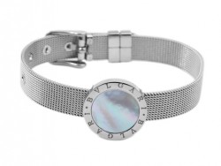 Bvlgari/Bulgari Necklace in 18kt White Gold with Mother of Pearl